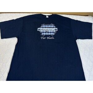 Vintage 90s Champs Sport North Carolina University Tar Heels Blue Shirt Size 2XL
